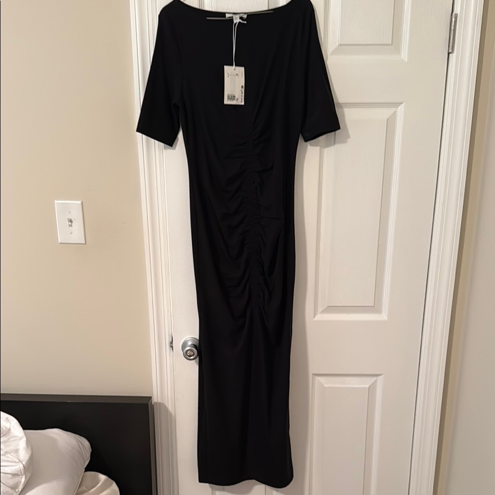 COS Black Maxi Dress - never been worn size S